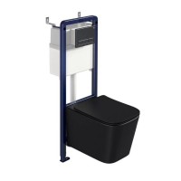 Инсталляция Bas PRO/50-SL003/6 ИУ00016 для подвесного унитаза, синий
