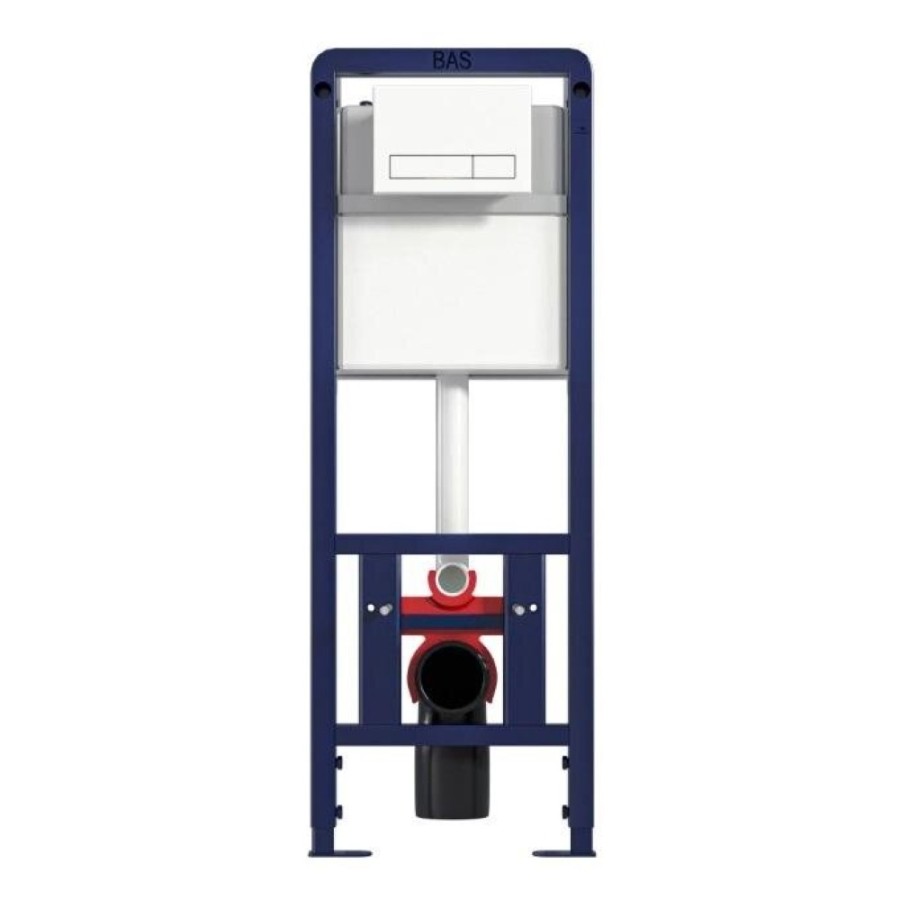Инсталляция Bas PRO/50-SL003/6 ИУ00016 для подвесного унитаза, синий