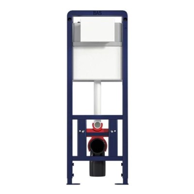 Инсталляция Bas PRO/50-SL003/6 ИУ00016 для подвесного унитаза, синий