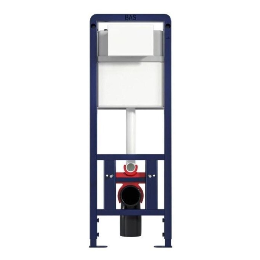 Инсталляция Bas PRO/50-SL003/6 ИУ00016 для подвесного унитаза, синий