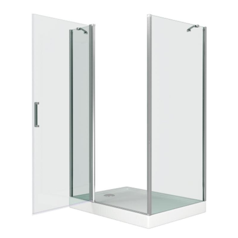 Душевой уголок Good Door Pandora WCD120*90, ПД00016, 120 х 90 см, стекло прозрачное, профиль хром