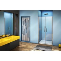 Душевая дверь Good Door Fantasy SD-80-С-CH, 80 х 185 см, стекло прозрачное, профиль хром, ФА00019