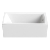 Ванна акриловая Bas Pro Бали БАВ0002, 160 x 70 см, белый