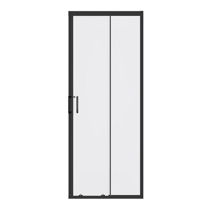 Душевой уголок Good Door Cube CR-100-C-B, КУ00021, 100 х 100 см, стекло прозрачное, профиль чёрный