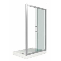 Душевая дверь Good Door Pandora WTA140, ПД00021, 140 х 185 см, раздвижная, стекло прозрачное, профиль хром