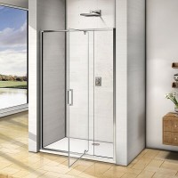 Душевая дверь в нишу Good Door Orion WTW - PD -130-C-CH, 130 х 185 см, стекло прозрачное, хром, ОР00022