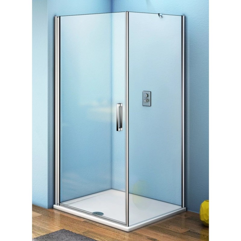 Душевое ограждение Good Door Fantasy CR-80-С-CH, 80 х 80 х 185 см, стекло прозрачное, профиль хром, ФА00022