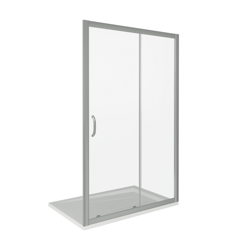 Душевая дверь в нишу Good Door Infinity WTW-110-C-CH, 110 х 185 см, стекло прозрачное, хром, ИН00023