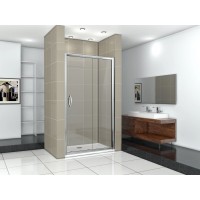 Душевая дверь в нишу Good Door Infinity WTW-110-C-CH, 110 х 185 см, стекло прозрачное, хром, ИН00023