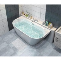 Ванна из искусственного камня Bas Палермо ВА00024, 168 x 80.5 см, белый