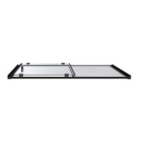 Душевая дверь Good Door Cube WTW-110-C-B, КУ00026, 110 см, стекло прозрачное, профиль чёрный