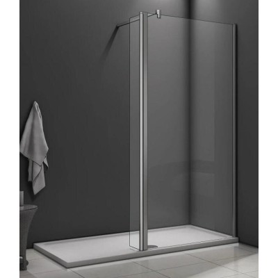 Душевая стенка Good Door Walk In SP2-100-C-CH, ВИ00026, 100 см, свободный вход, стекло прозрачное, профиль хром
