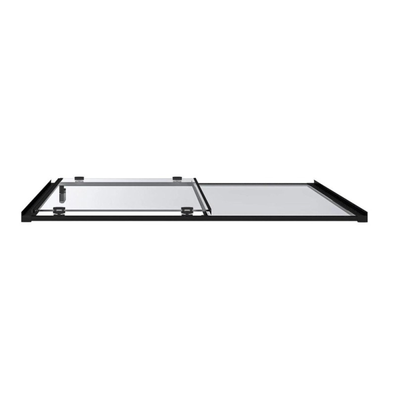Душевая дверь Good Door Cube WTW-120-C-B, КУ00027, 120 см, стекло прозрачное, профиль чёрный