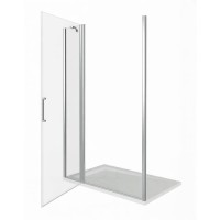 Душевая дверь Good Door Fantasy WTW-130-С-CH, 130 х 185 см, стекло прозрачное, профиль хром, ФА00027