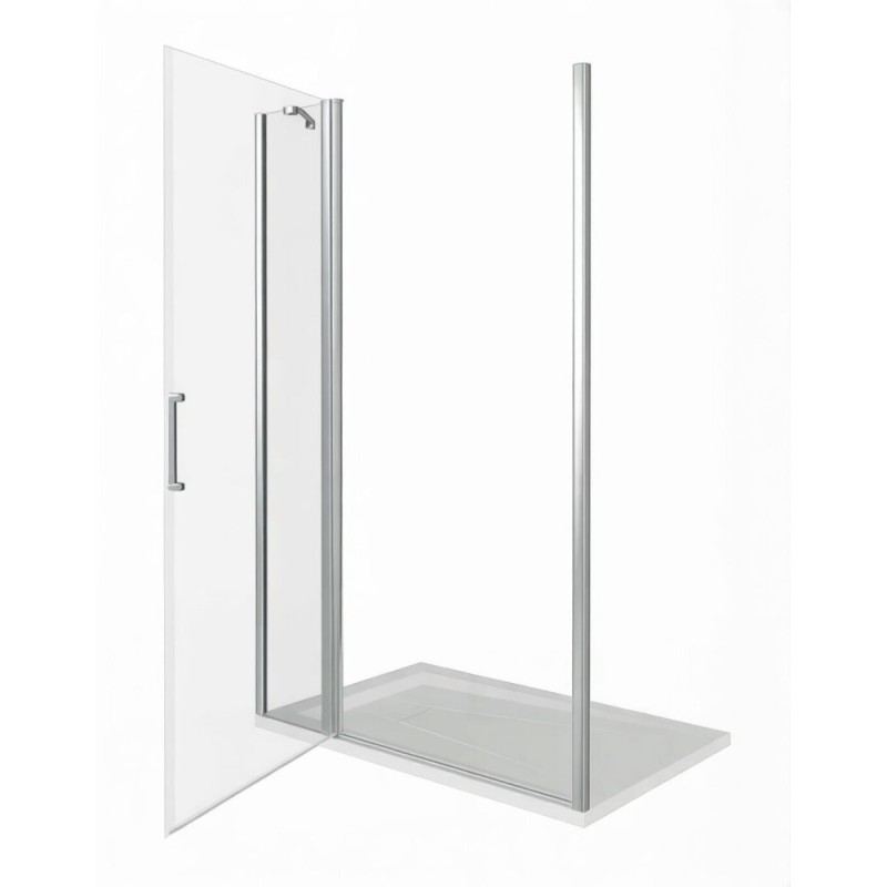 Душевая дверь Good Door Fantasy WTW-140-С-CH, 140 х 185 см, стекло прозрачное, профиль хром, ФА00028