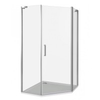 Душевое ограждение Good Door Fantasy PNT-100-C-CH, 100 х 100 х 185 см, стекло прозрачное, профиль хром, ФА00030