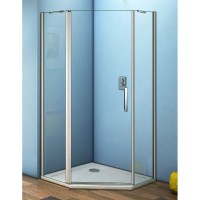 Душевое ограждение Good Door Fantasy PNT-100-C-CH, 100 х 100 х 185 см, стекло прозрачное, профиль хром, ФА00030