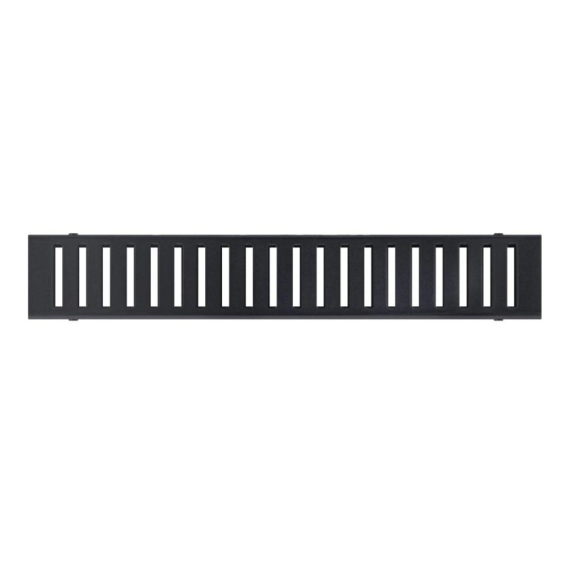 Дренажный канал Good Door ТЛ00031, 35 см, с решёткой, чёрный матовый