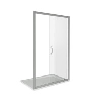 Душевая дверь в нишу Good Door Infinity WTW-140-C-CH, 140 х 185 см, стекло прозрачное, хром, ИН00031