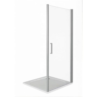 Душевая дверь Good Door Fantasy DR-90-С-CH, 90 х 185 см, стекло прозрачное, профиль хром, ФА00033