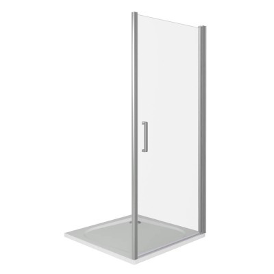 Душевая дверь Good Door Fantasy DR-100-С-CH, 100 х 185 см, стекло прозрачное, профиль хром, ФА00034