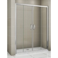 Душевая дверь в нишу Good Door Infinity WTW-TD-170-G-CH, 170 х 185 см, стекло матовое Грейп, хром, ИН00038
