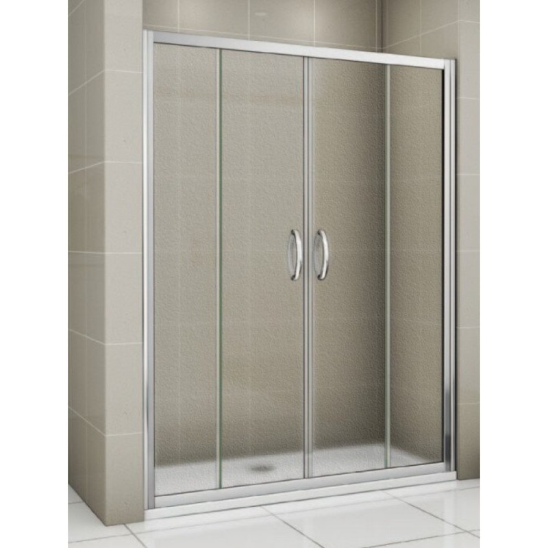 Душевая дверь в нишу Good Door Infinity WTW-TD-170-G-CH, 170 х 185 см, стекло матовое Грейп, хром, ИН00038