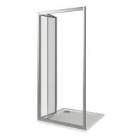 Душевая дверь в нишу Good Door Infinity SD-80-C-CH, 80 х 185 см, стекло прозрачное, хром, ИН00049