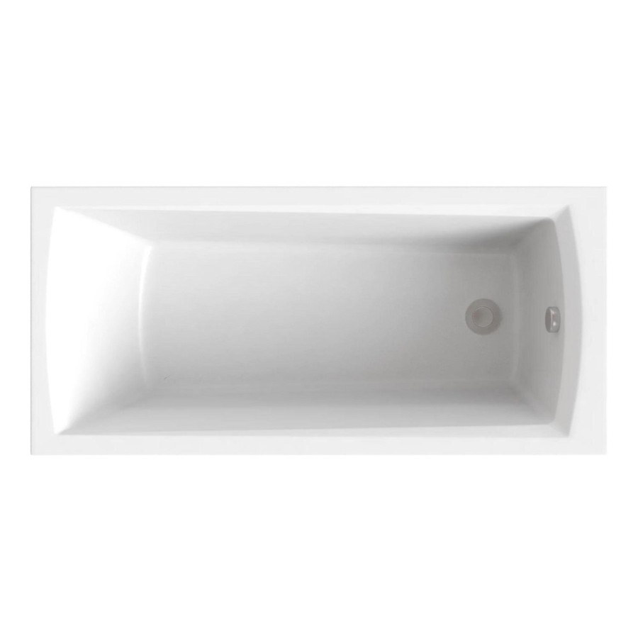 Ванна акриловая Bas Pro Бали БАВ0005, 180 x 80 см, белый