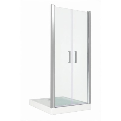 Душевая дверь Good Door Pandora SD-100-C-CH, 100 х 185 см, распашная, стекло прозрачное, профиль хром, ПД00057