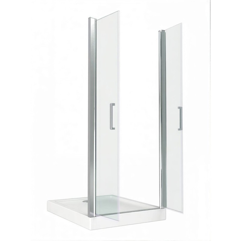 Душевая дверь Good Door Pandora SD-100-C-CH, 100 х 185 см, распашная, стекло прозрачное, профиль хром, ПД00057
