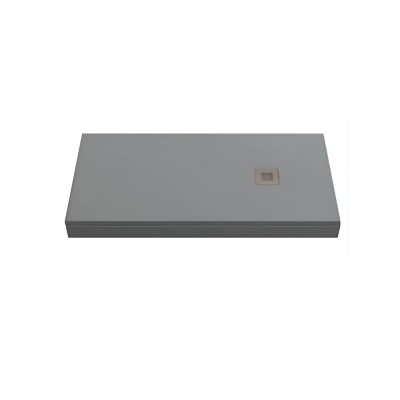 Душевой поддон Good Door Essentials ЛП00059, 120 х 80 см, искусственный камень, графит