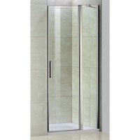 Душевая дверь Good Door Pandora WTW-140-C-CH, 140 х 185 см, распашная, стекло прозрачное, профиль хром, ПД00074