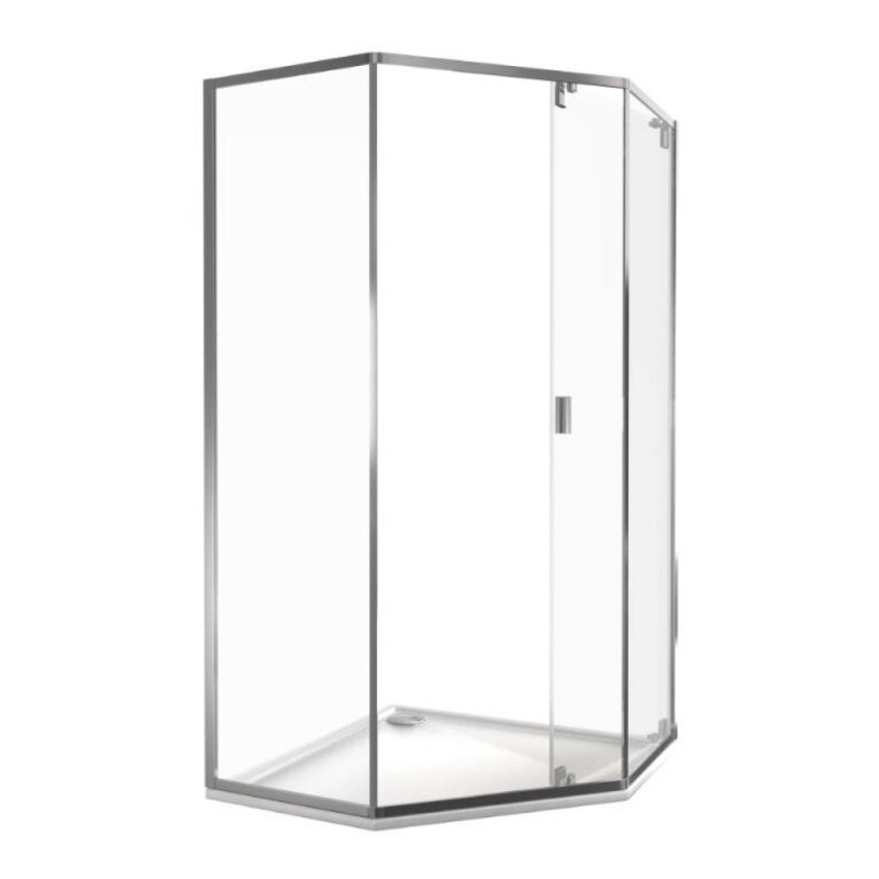 Душевой уголок Good Door Infinity SHW-90-C-CH, ИН00075, 90 х 90 см, стекло прозрачное, профиль хром