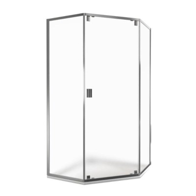 Душевой уголок Good Door Infinity SHW-100-G-CH, ИН00078, 100 х 100 см, стекло матовое, профиль хром