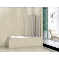 Шторка на ванну Good Door Screen GR5-120-C-CH 120 x 140 см, ПД00082, стекло прозрачное