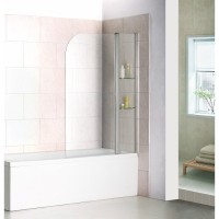 Шторка на ванну Good Door Screen H-80-C-CH 80 x 140 см, ПД00083, стекло прозрачное