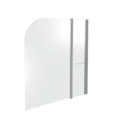 Шторка на ванну Good Door Screen HS-100-C-CH 100 x 140 см, ПД00084, стекло прозрачное