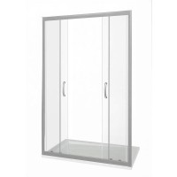 Душевая дверь Good Door Infinity WTW-TD-160-C-CH, 160 х 185 см, стекло прозрачное, профиль хром, ИН00084