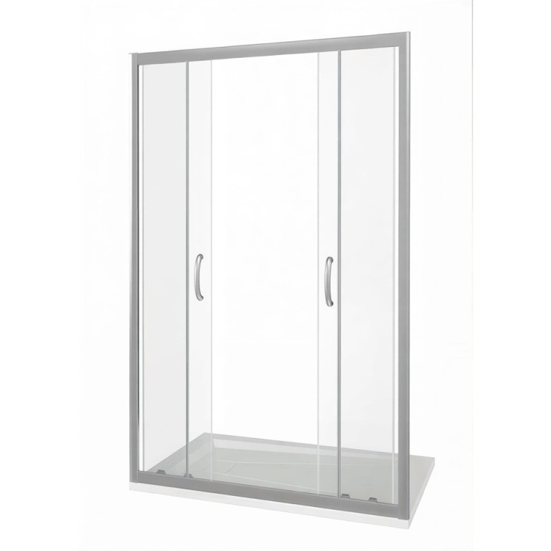 Душевая дверь Good Door Infinity WTW-TD-160-C-CH, 160 х 185 см, стекло прозрачное, профиль хром, ИН00084