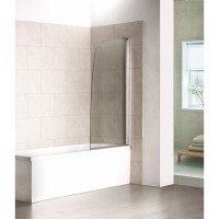 Шторка на ванну Good Door Screen R-80-C-CH 80 x 140 см, ПД00088, стекло прозрачное