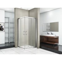 Душевое ограждение Good Door Infinity CR-120-80-C-CH, 120 х 80 х 185 см, стекло прозрачное, профиль хром, ИН00092