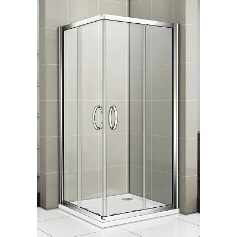 Душевое ограждение Good Door Infinity CR-120-80-C-CH, 120 х 80 х 185 см, стекло прозрачное, профиль хром, ИН00092