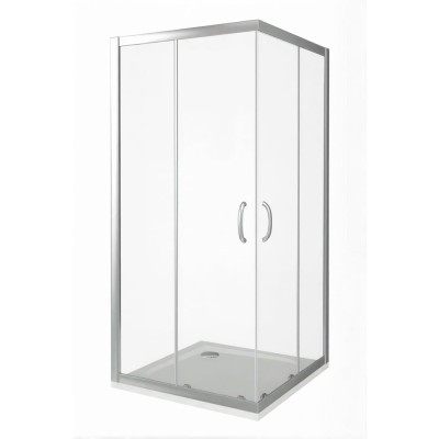 Душевое ограждение Good Door Infinity CR-120-80-C-CH, 120 х 80 х 185 см, стекло прозрачное, профиль хром, ИН00092