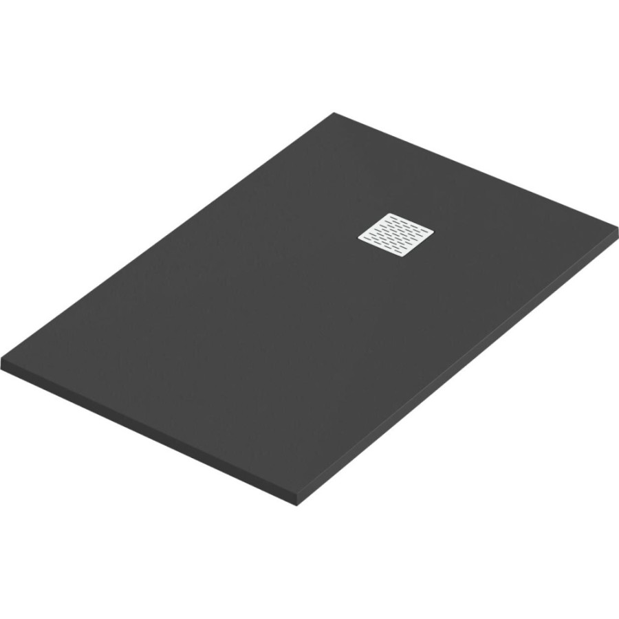 Поддон литьевой Bas Essentia ЛП00093, 120 x 90 см, черный
