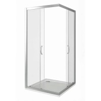 Душевое ограждение Good Door Infinity CR-120-90-C-CH, 120 х 90 х 185 см, стекло прозрачное, профиль хром, ИН00093