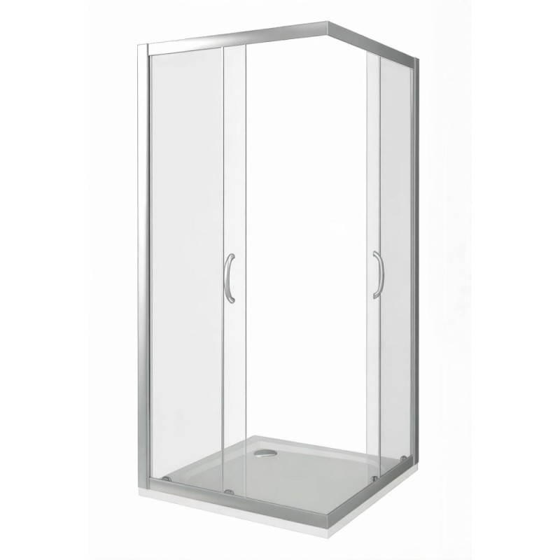 Душевое ограждение Good Door Infinity CR-120-90-C-CH, 120 х 90 х 185 см, стекло прозрачное, профиль хром, ИН00093