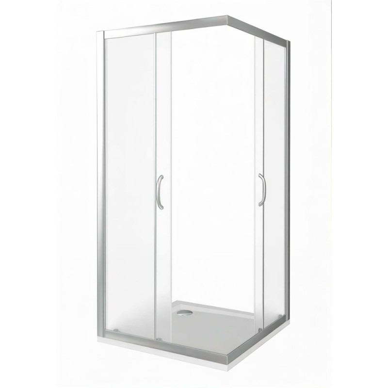 Душевое ограждение Good Door Infinity CR-120-90-G-CH, 120 х 90 х 185 см, стекло матовое, профиль хром, ИН00095