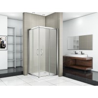 Душевое ограждение Good Door Infinity CR-120-90-G-CH, 120 х 90 х 185 см, стекло матовое, профиль хром, ИН00095