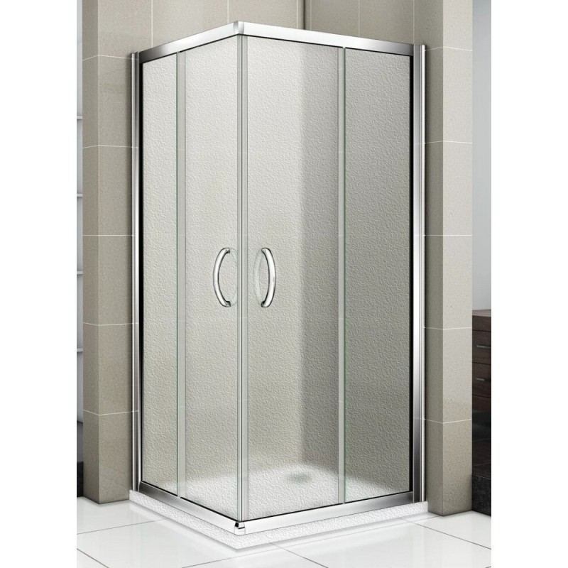 Душевое ограждение Good Door Infinity CR-120-90-G-CH, 120 х 90 х 185 см, стекло матовое, профиль хром, ИН00095
